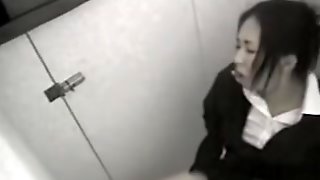 Hidden Toilet Masturbation