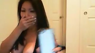 Asian Webcam Dildo