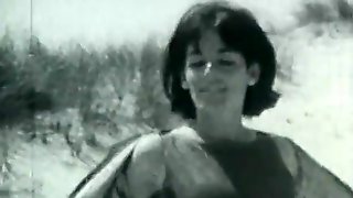 Années 60, Vintage Nudiste, Vintage Plage, Vintage 1960