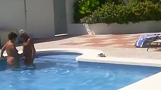 Mature Fucked In Pool
