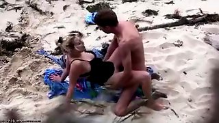 Beach Voyeur Couple