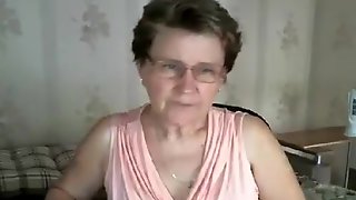 In Solitaria Granny, Amatoriale Nonne, Webcam