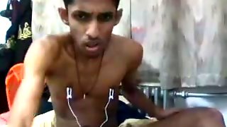 Skinny Indian Boy into BDSM