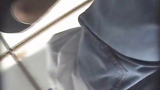 Voyeur Upskirt No Panties, Unter Den Rock