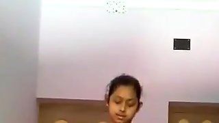 Indian big boob girl sexy nude selfie