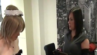 Sissy Femdom Spanking