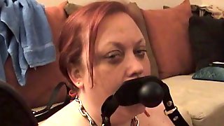 Dildo Deepthroat Training, Bbw Training, Dildo Gag