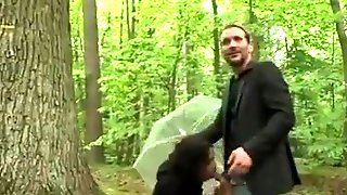 Guy Fucks French Shemale