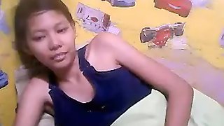 Skinny Filipina Masturbation