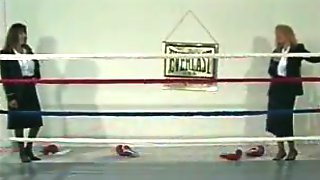 Lesbiche Lotta, Vintage Wrestling, Lotta Libera