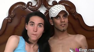 Marito Cuckold Lecca Sborra, Marito Spagnolo Cornuto, Magrissima