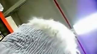 Granny Panties Voyeur, Granny Upskirt No Panties