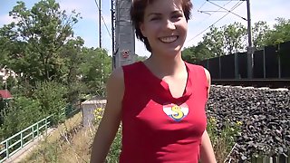 Im Freien, Rothaarig