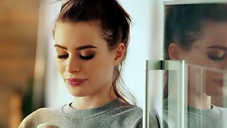 Lana Rhoades First Video, Lesbian First Anal Finger