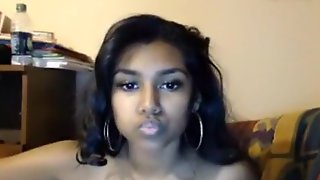 Dark Skin Indian Babe Cam Show