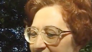 Granny Outdoor Pissing