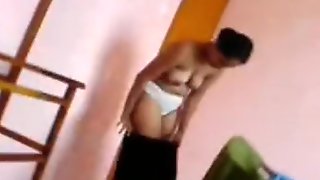 Desi Wife Paro Changing