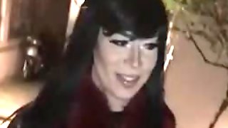 Ladyboy In The Street