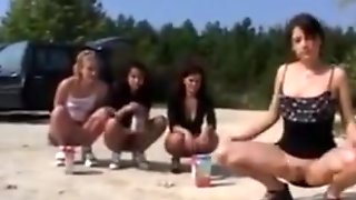 German Lesbian Piss, Piss Games