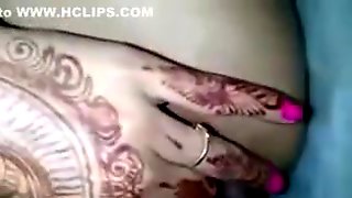 Indian Wife Making Her Wet