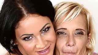 Granny And Teen Lesbian