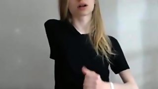 Femboy Solo Cum