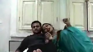 Busty Indian wife enjoys sex with her man on their honeymoon