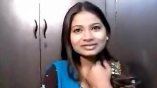 Indian Cutie Blowjob And Titjob Action