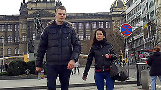 Tchèque Couple Argent, Couple Czech Money, Couple Sexe Pour Argent