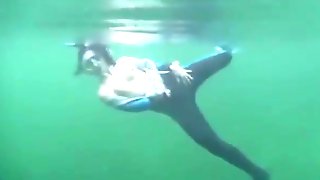 Underwater Masturbation