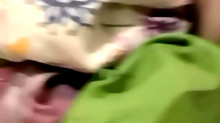 Blindfold Cum In Mouth