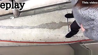 Voyeur Pissing Outdoors