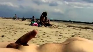 Strand Masturberen, Dickflash