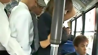 Japanese Big Tits Bus