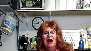 Mature Crossdresser Solo