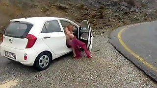 Pissing Outdoor Bbw