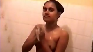 Indian Cutie Takes A Shower After Fucking