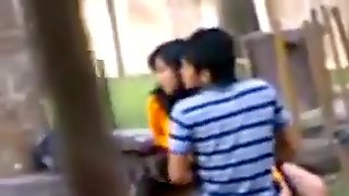 Paki Indian Public Sex On Bench