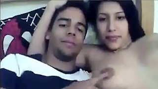 Dirty cockgobbler - indian webcam couple