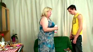 Granny Face Fucking Man