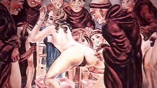 Retro French, 1976, Lesbian Seduction, Full Movie, Vintage