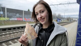 Fucked In Train Station