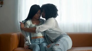 Ebony Asian Lesbian