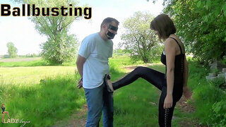 Cbt Deutsch German, German Ballbusting Femdom, Herrin Lady Anja