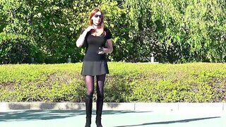 Crossdresser Outdoors