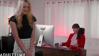 Shemale Boss Girl Blowjob