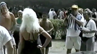 Gangbang Blonde Mature