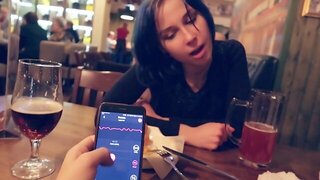 Vibrator In Public, Point Of View Step, Female Agent, Amateur, Beauty, Public, Teen (18+), Orgasm