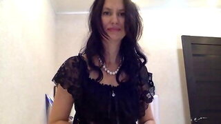 Russian Hairy, Homemade Mature Brunette