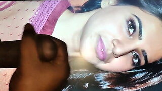 Samantha cum tributed black cock